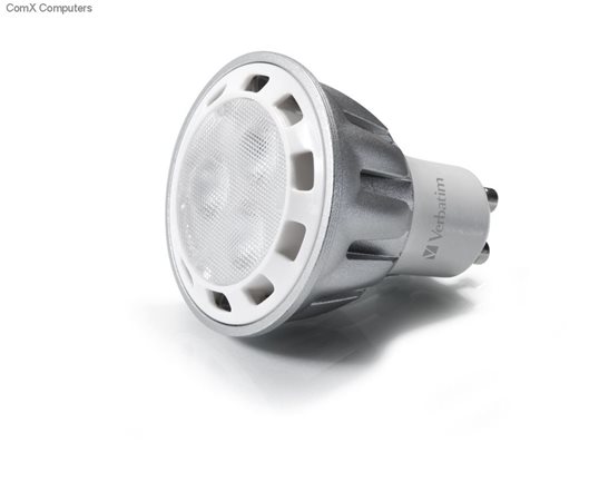 VERBATIM LED izzó, GU10, PAR16, 350lm, 7W, 3000K,meleg fény